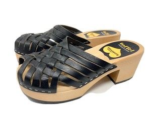 Toffel Hasbeens Karin Karin Platform Clog Size 36 Swedish Mule Slide US 6 Women